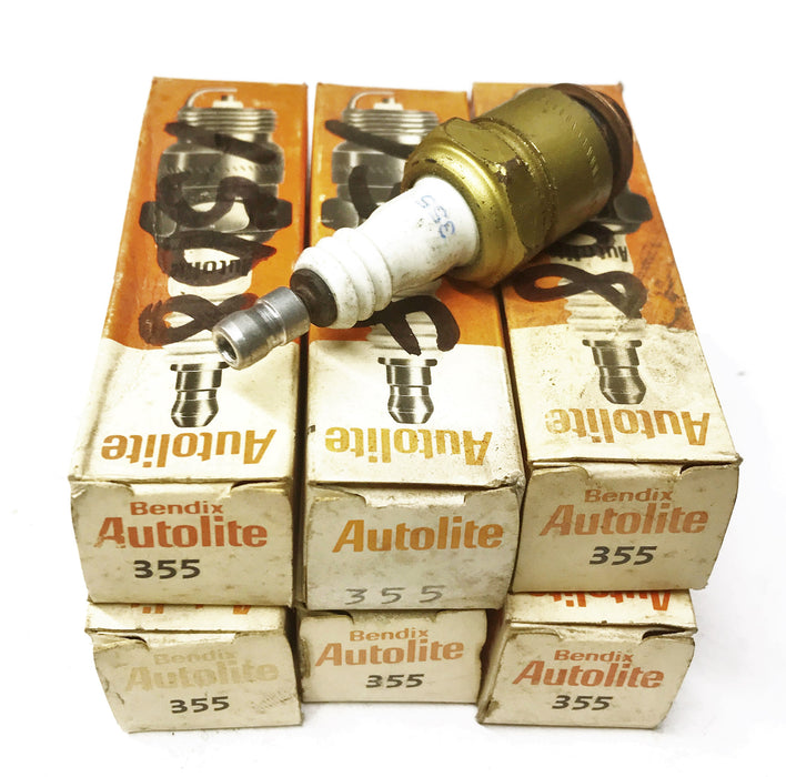 Autolite Spark Plug 355 [Lot of 7] NOS