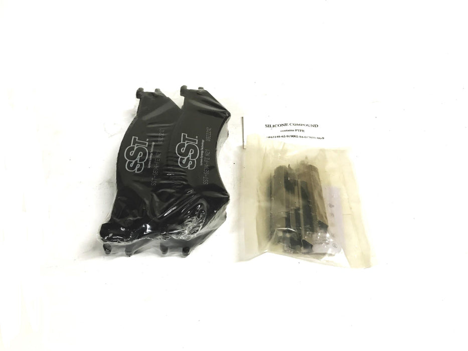 SST Raybestos Semi-Metallic Brake Pad Set FD802 NOS