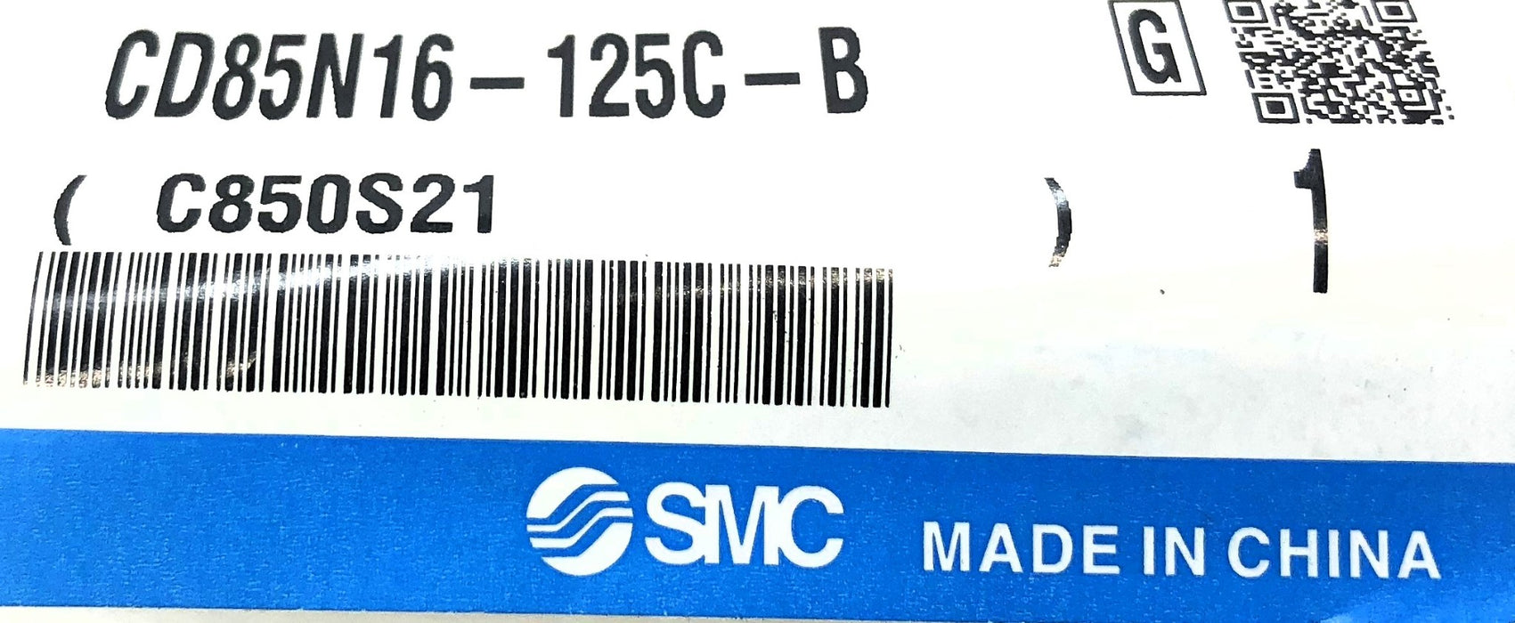 SMC Round Body Cylinder CD85N16-125C-B NOS