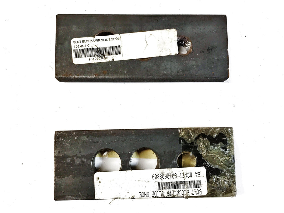 McNeillus Bolt Block Lower Slide Shoe 9010603809 [Lot of 2] NOS