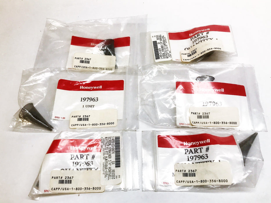Honeywell 3/4" Steam Valve Cone Strainer 197963 [Lot of 6] NOS