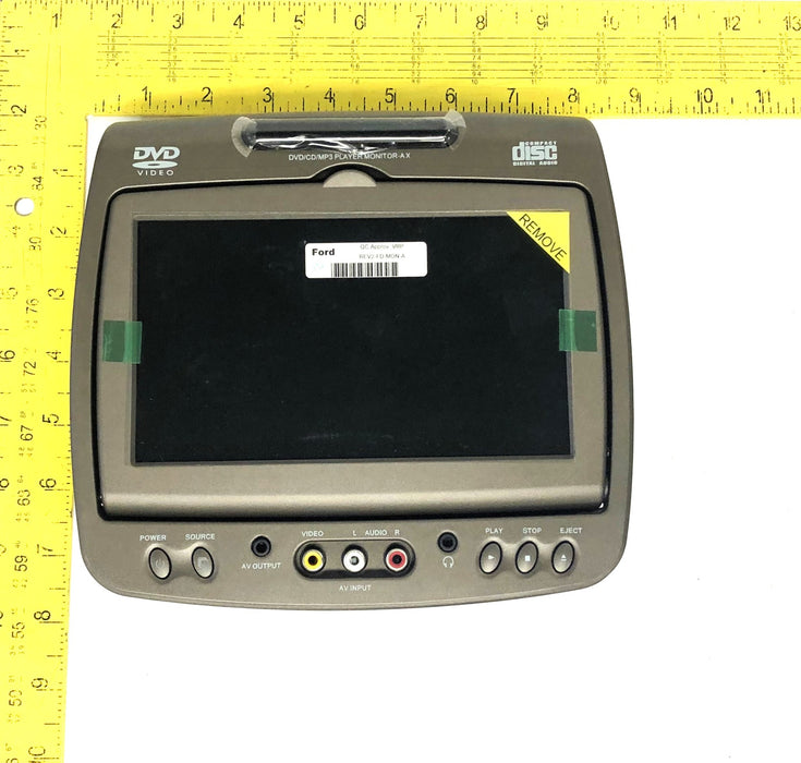 Ford 7 Inch Head Rest LCD/DVD/CD/MP3 Monitor SHMD-0701-AX NOS