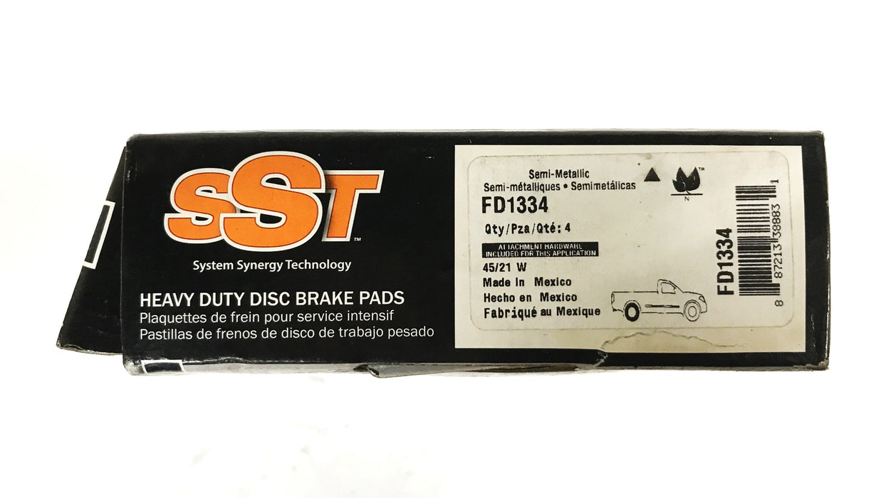 SST Raybestos Semi-Metallic Brake Pad Set FD1334 NOS
