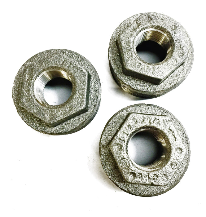 Black Iron Bushing 1-1/2"x3/4" [Lot of 3] NOS