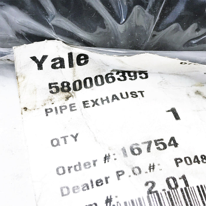 Yale Exhaust Pipe 580006395 NOS