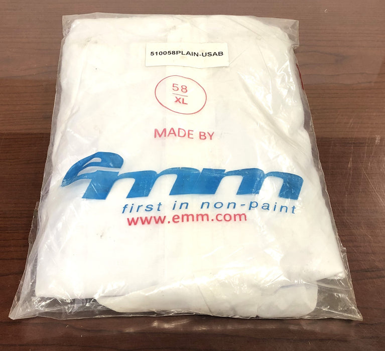 EMM 58/XL Paint Overall With Drawstring Hood 510058PLAIN-USAB NOS