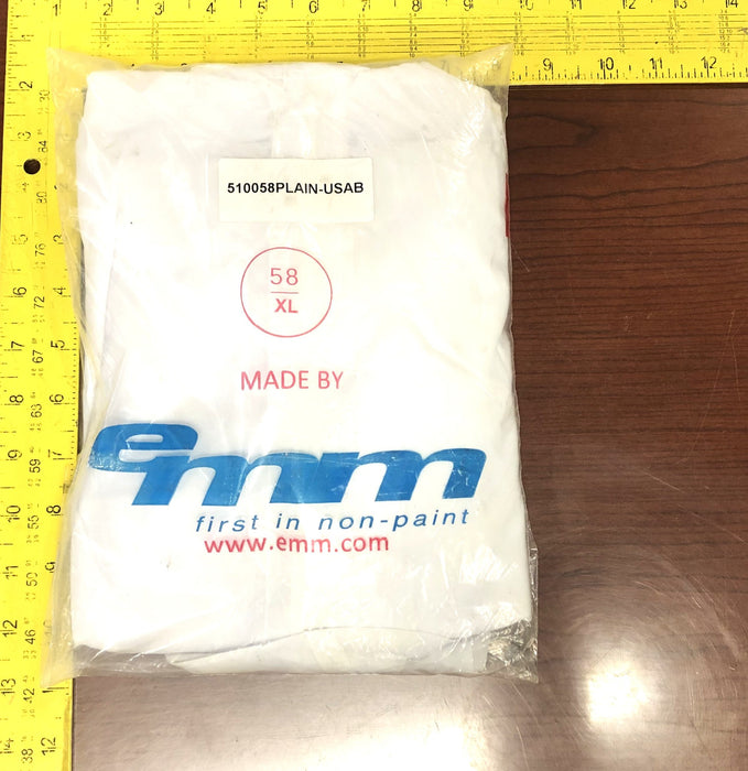 EMM 58/XL Paint Overall With Drawstring Hood 510058PLAIN-USAB NOS