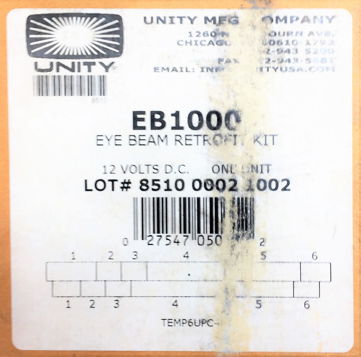 UNITY Eye Beam Retrofit Kit EB1000 NOS