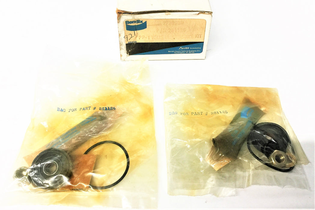 BENDIX PP-1 Valve Mounting Kit 281126 [Lot of 2] NOS