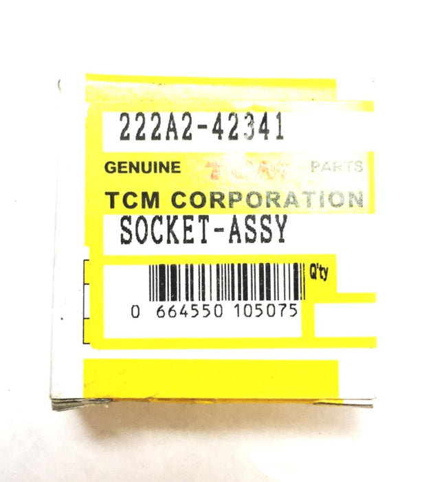 TCM Forklift Socket Assembly 222A2-42341 [Lot of 6] NOS