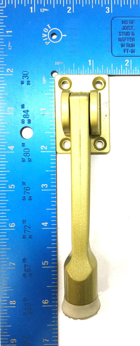 Taymor 4-Hole Gold Color Kick-Down Door Stopper 25-4649GD [Lot of 2] NOS