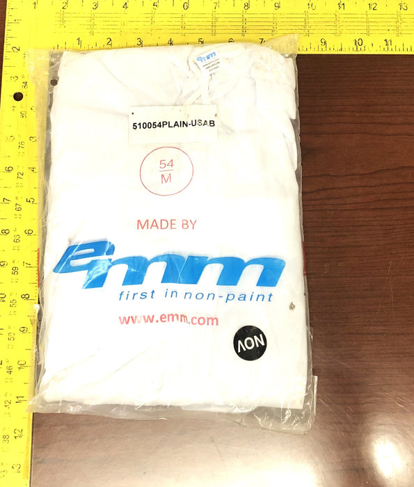 EMM 54/M Paint Overall With Drawstring Hood 510054PLAIN-USAB NOS