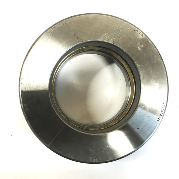FAG 3-Piece Double Direction Thrust Ball Bearing 52322 NOS