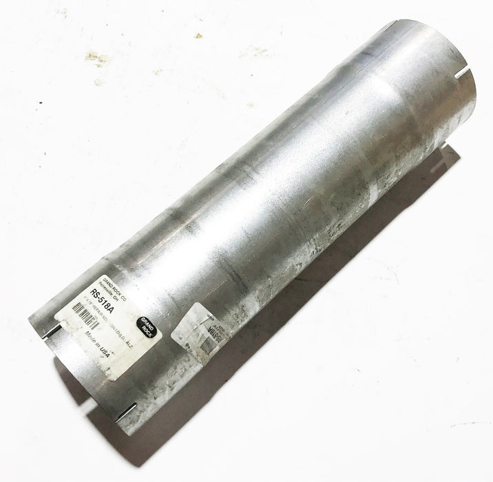 Grand Rock 5" x 18" Aluminized Exhaust Repair Section RS-518A NOS