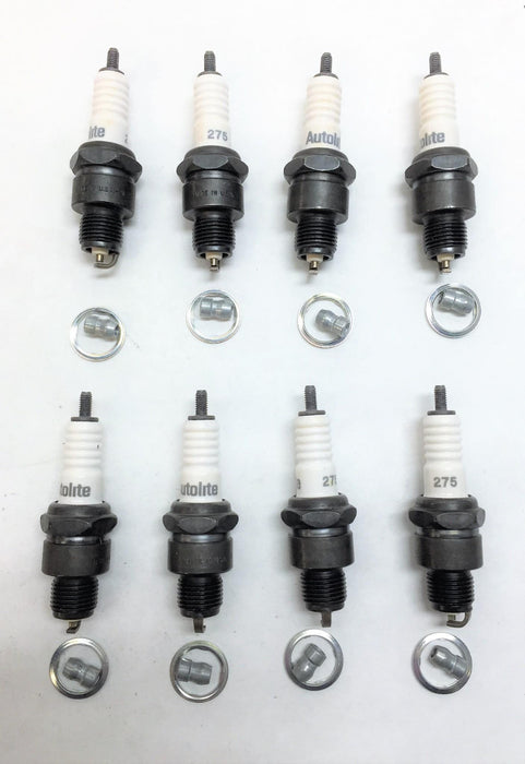 AUTOLITE Spark Plug 275 [Lot of 8] NOS
