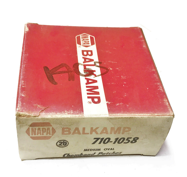 NAPA/Balkamp Medium Ovular Chembond Tire Repair Patch 710-1058 [Lot of 20] NOS