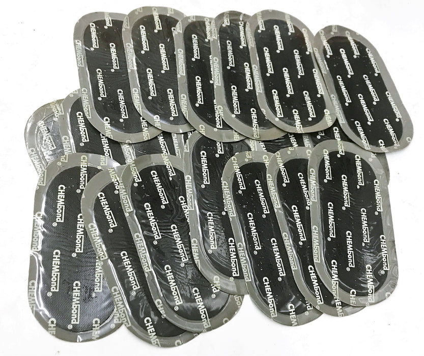 NAPA/Balkamp Medium Ovular Chembond Tire Repair Patch 710-1058 [Lot of 20] NOS