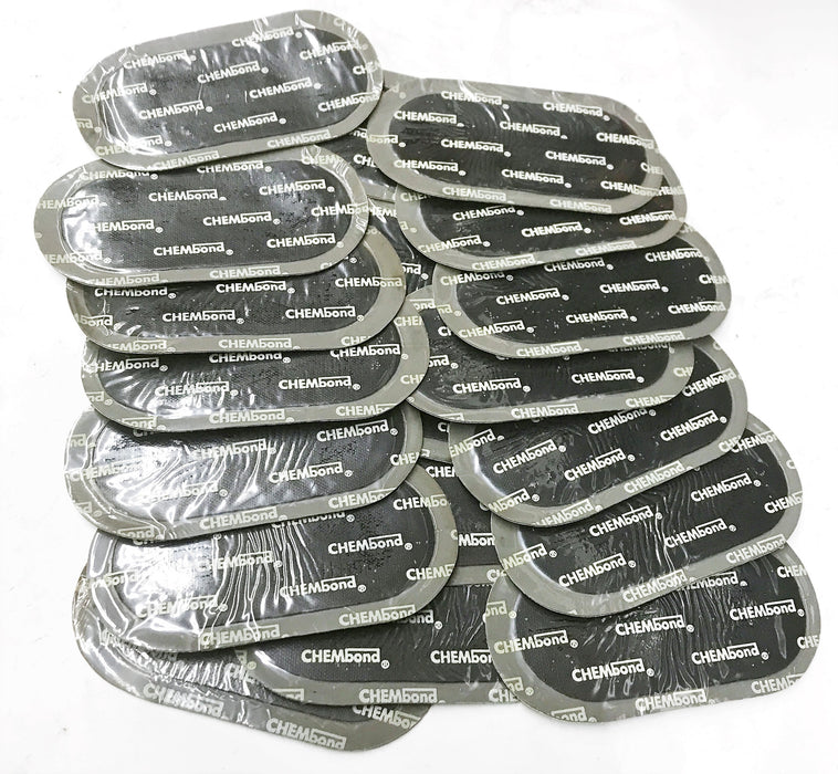 NAPA/Balkamp Medium Ovular Chembond Tire Repair Patch 710-1058 [Lot of 20] NOS