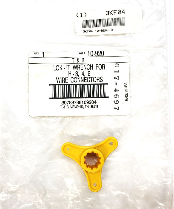 Thomas and Betts Wrench/Wire Connector 3KF04 [Lot of 20] NOS
