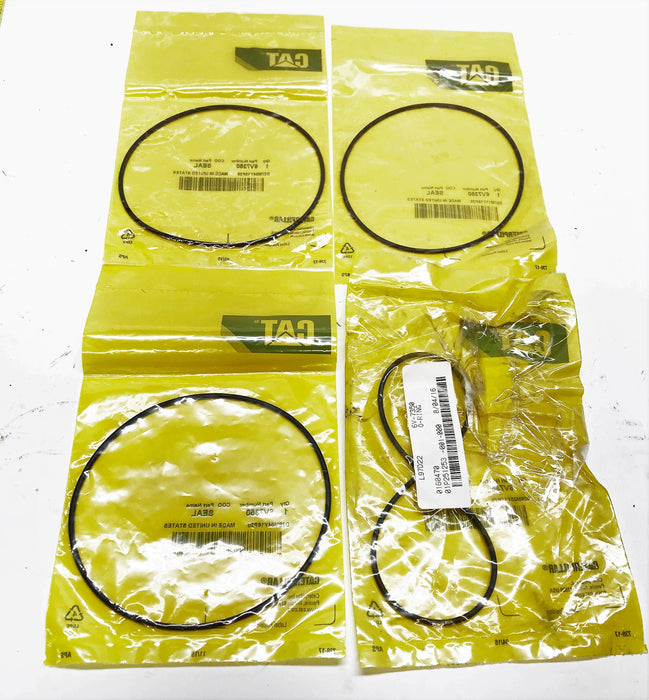 Caterpillar CAT OEM O-Ring 6V7350 [Lot of 4] NOS