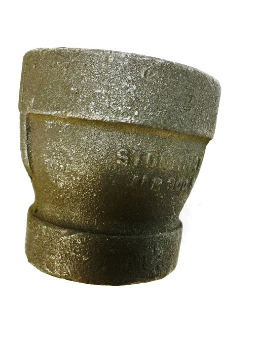 Stockham 2" x 1-1/2" Black Reducing Coupling USED