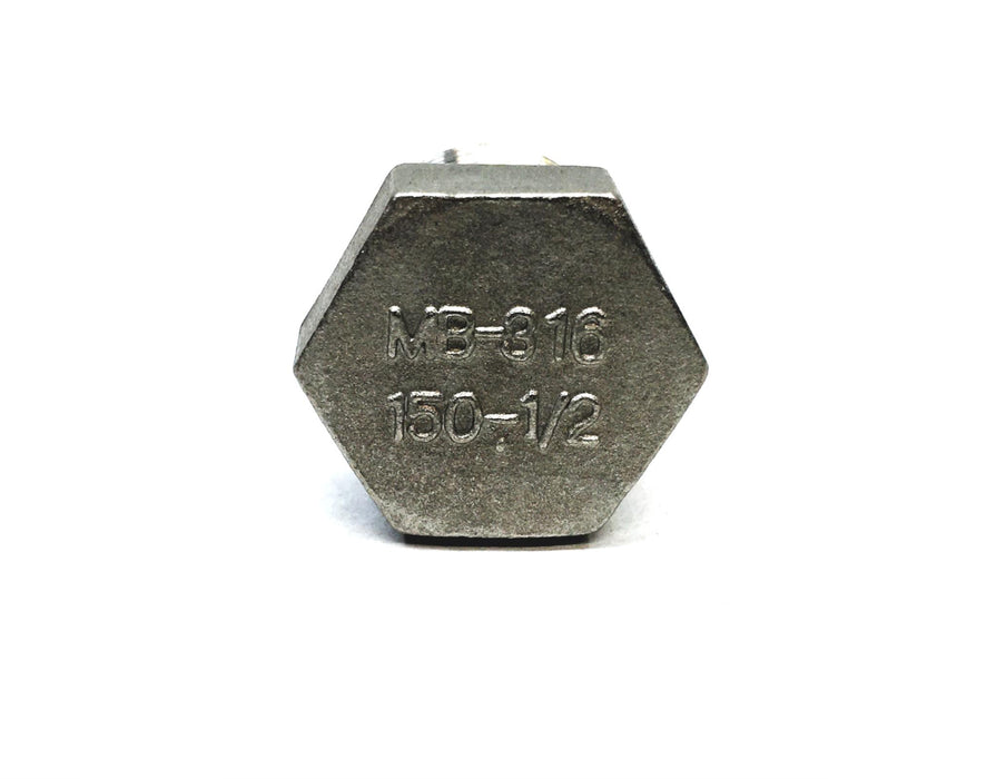Unbranded 1/2 Inch Hex Head Reducing Bushing MB-316 [Lot of 2] NOS