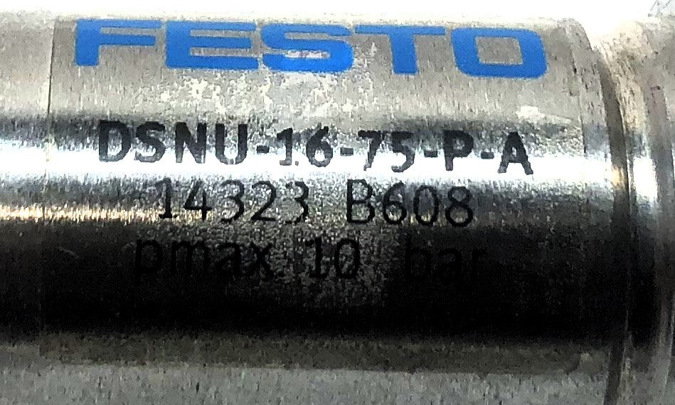 Festo Round Body Pneumatic Cylinder DSNU-16-75-P-A NOS
