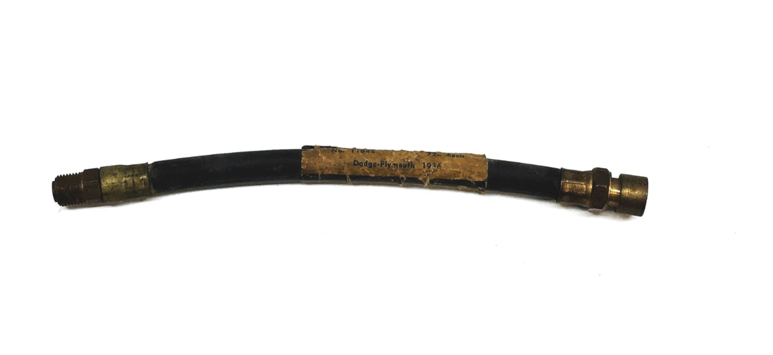 Everflex Gas Line Rubber Brake Line 11042 NOS