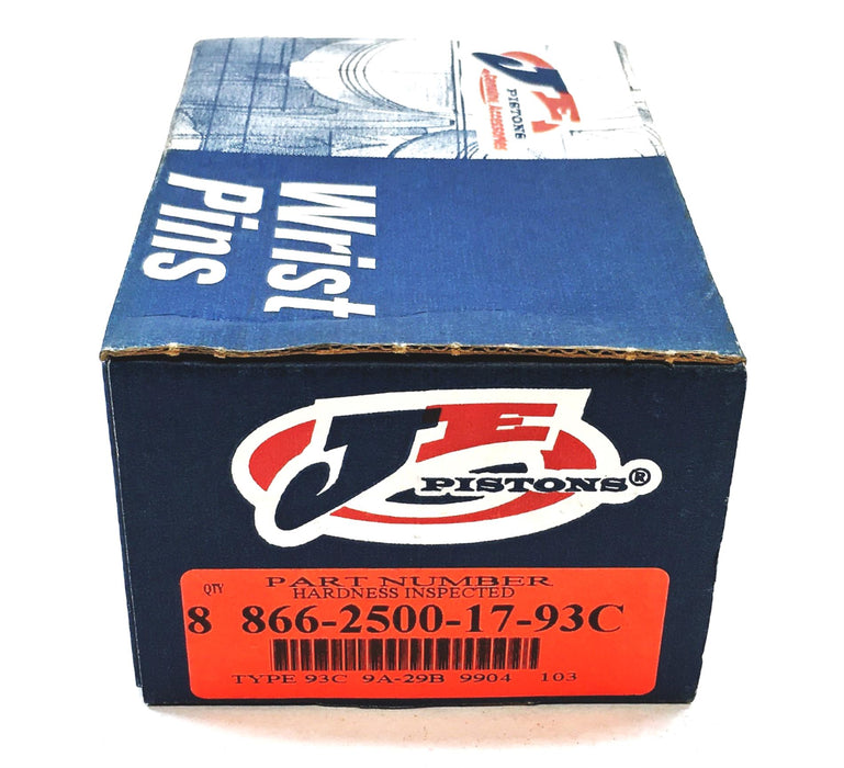 JE Pistons 7/8 IN OD 1/2 IN ID 2-1/2 IN OAL Wrist Pin 866-2500-17-93C NOS