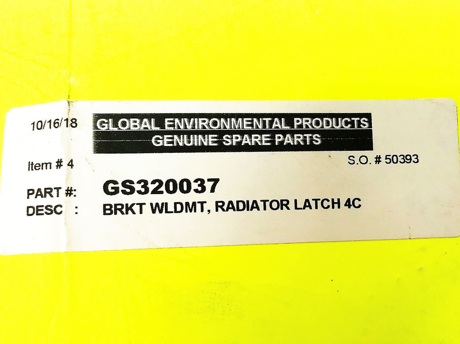Global 4C Radiator Latch Assembly GS320037 NOS