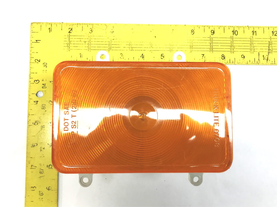 Truck-Lite 0708-AMBER Rectangular Bus Stop/Turn/Tail Light 07080 NOS