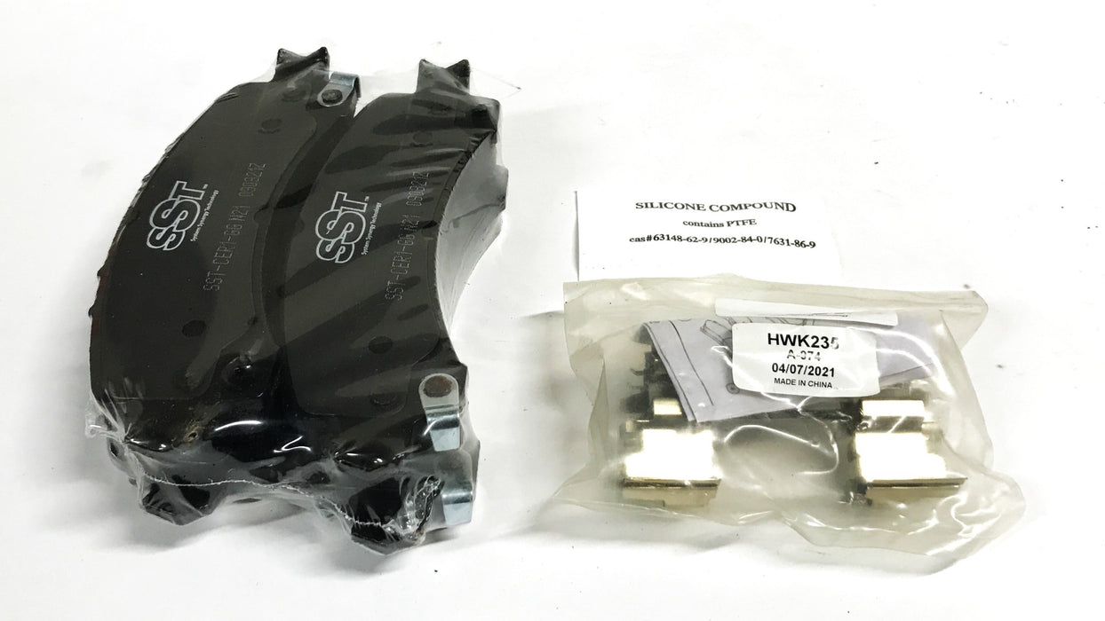 SST Raybestos Semi-Metallic Brake Pad Set D974C NOS
