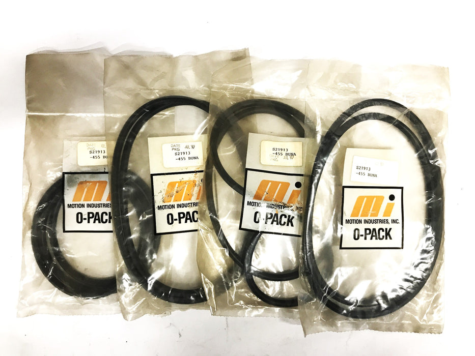 Motion Industries O-Pack 13" x 1/4" Gasket S21913-455-BUNA [Lot of 4] NOS