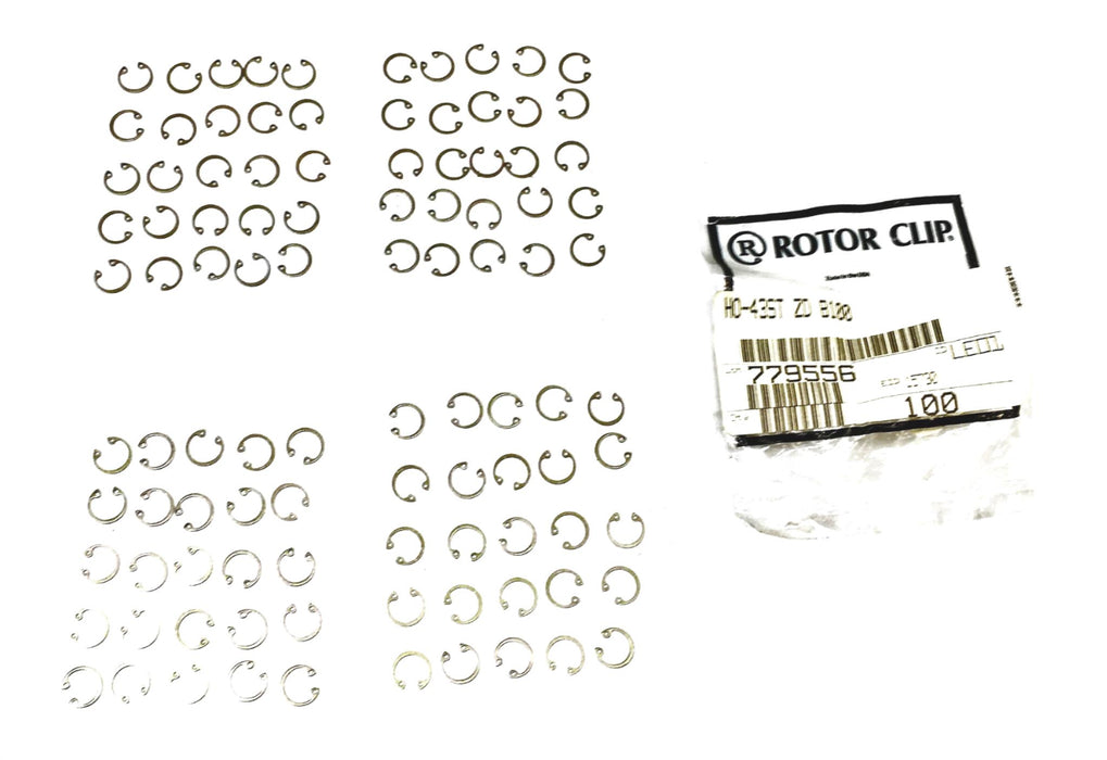 Rotor Clip 100 Pieces Retaining Ring HO-43ST ZD NOS