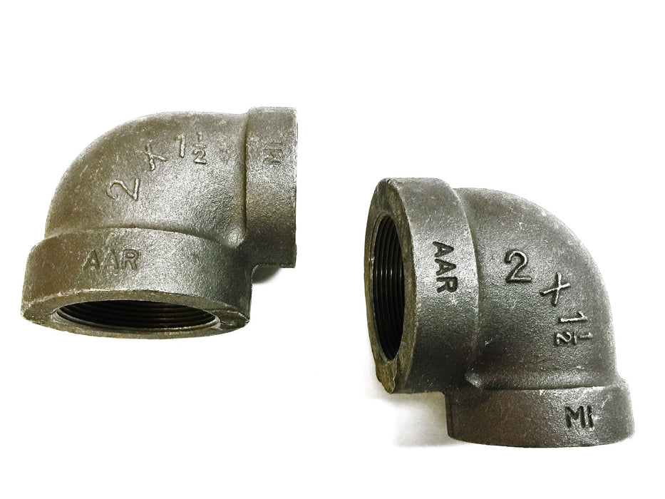 Anvil Reducing Elbow 90 Degree 2" x 1-1/2" AAR [Lot of 2] NOS