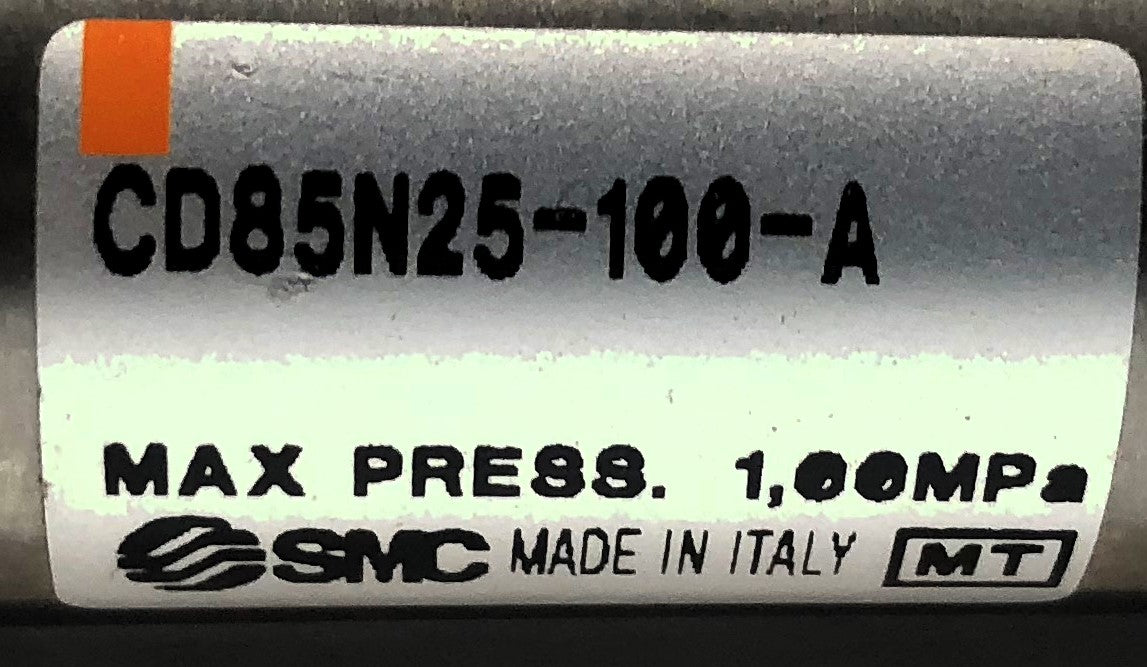 SMC Round Body Pneumatic Cylinder CD85N25-100-A NOS