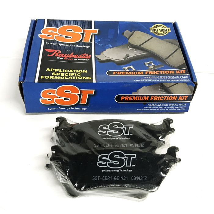 SST Raybestos Semi-Metallic Brake Pad Set D1602C NOS