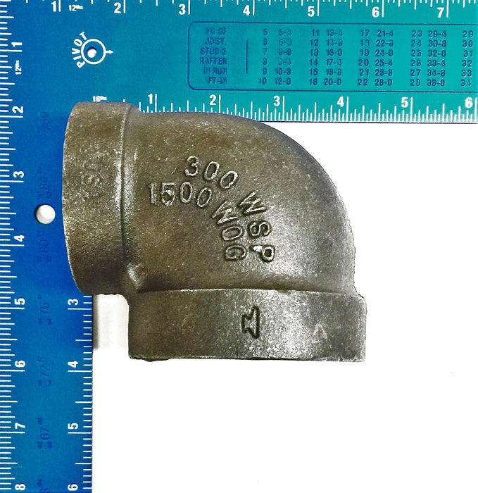 Anvil Reducing Elbow 90 Degree 2" x 1-1/2" AAR [Lot of 2] NOS