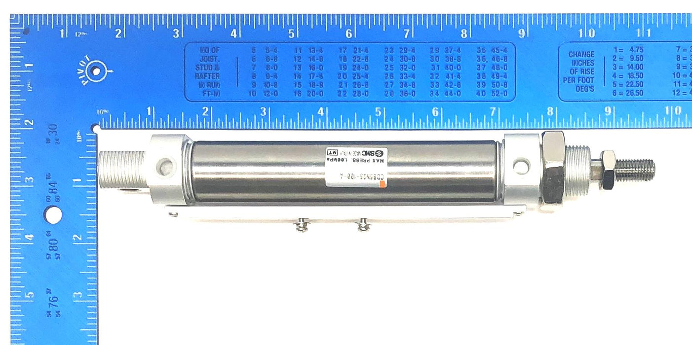 SMC Round Body Pneumatic Cylinder CD85N25-100-A NOS