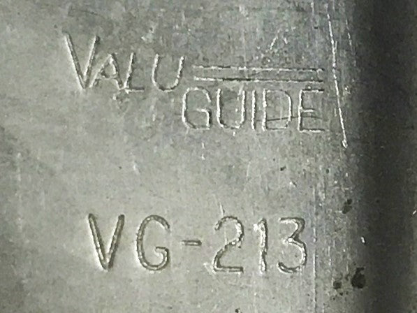 Valu Guide Stainless Steel Bracket (for 5/8 inch rod diameter) VG-213 NOS