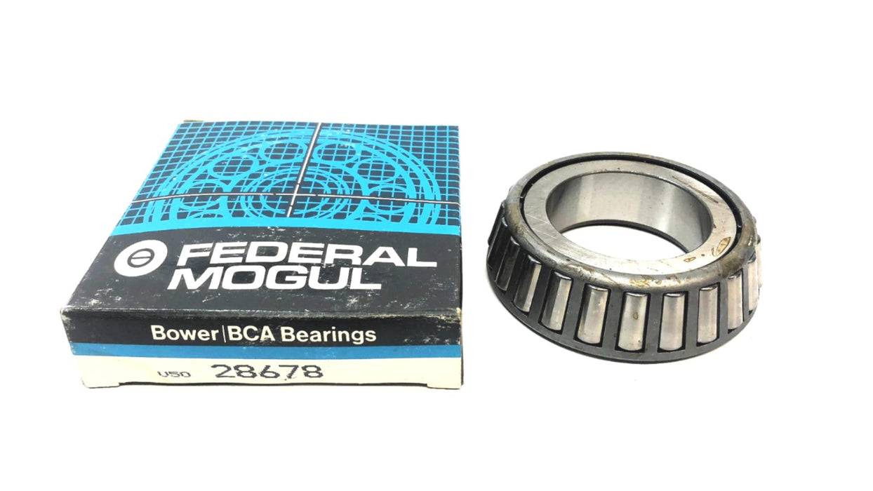 Federal Mogul Bower/BCA Tapered Roller Bearing Cone 28678 NOS