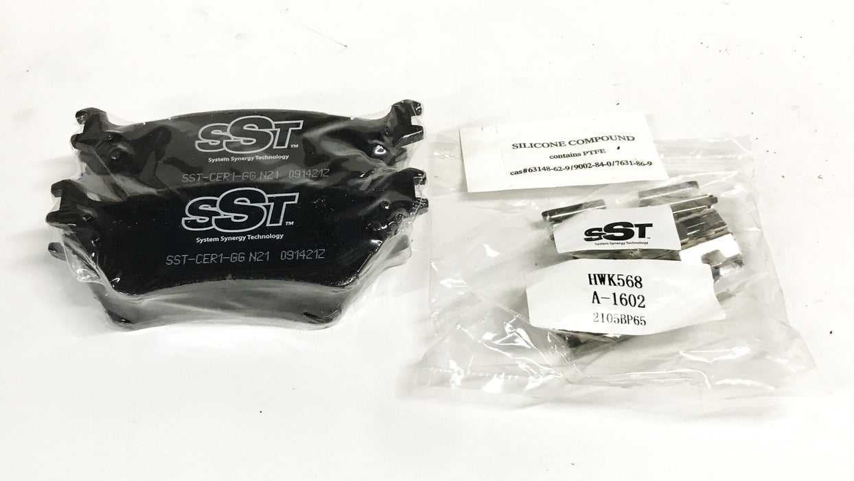 SST Raybestos Semi-Metallic Brake Pad Set D1602C NOS