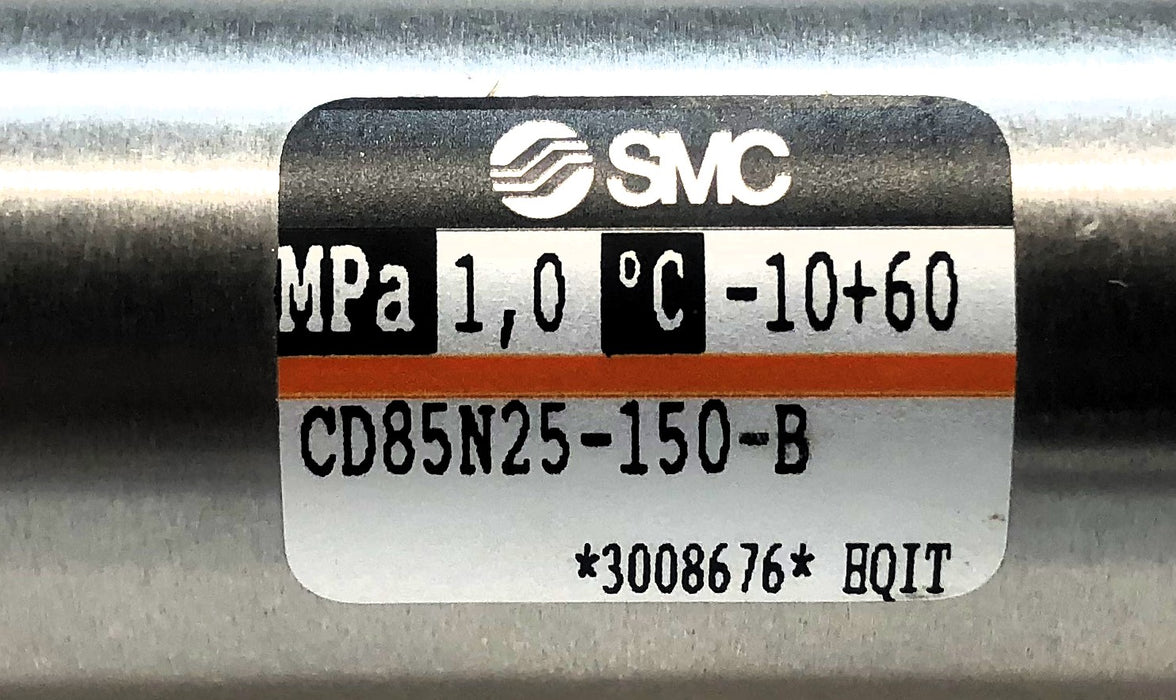 SMC Round Body Pneumatic Cylinder CD85N25-150-B NOS