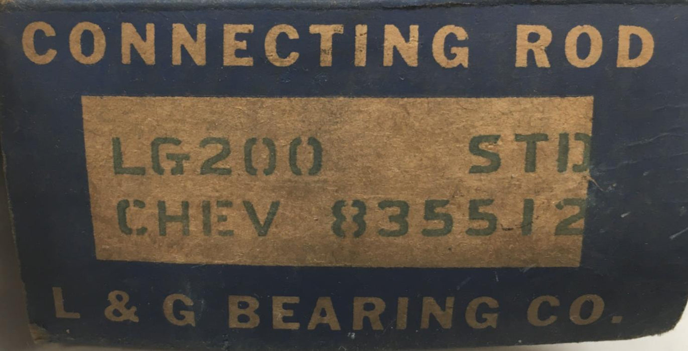 L & G Bearing CO Connecting Rod Assembly LG-200 NOS