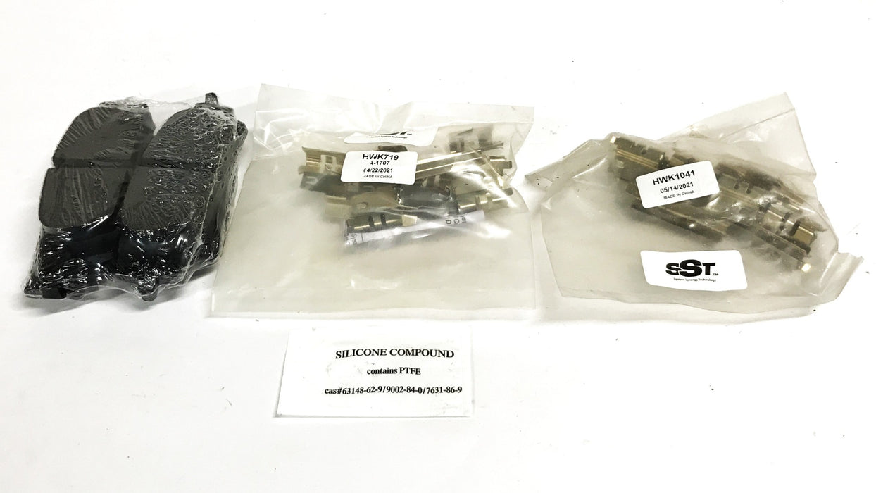 SST Raybestos Semi-Metallic Brake Pad Set D1707C NOS