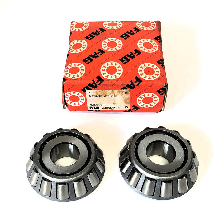 FAG Tapered Roller Bearing Cone K43096 [Lot of 2] NOS