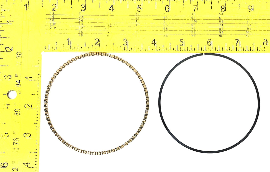 Total Seal 1100 120 Non CRM 3 Piece Oil Piston Ring Set 002120 (035825) NOS