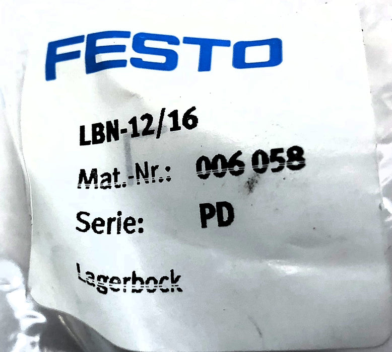 Festo Clevis Foot Mounting Kit LBN-12/16 (006058) NOS