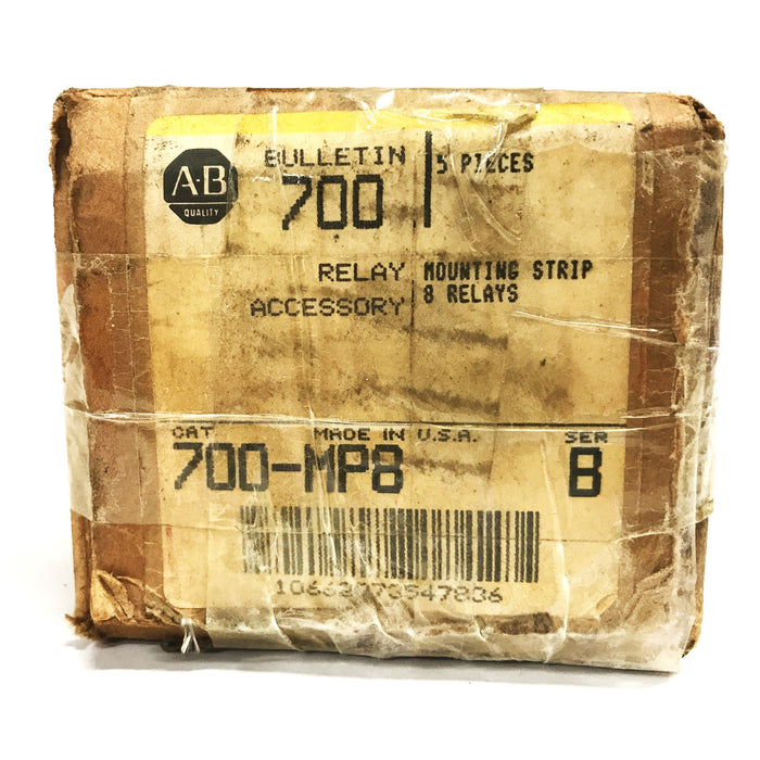 Allen Bradley Relay Mounting Strip 700-MP8 [Lot of 2] NOS