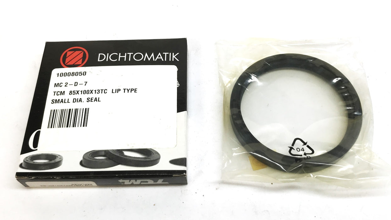 TCM 4 inch Carbon Steel Oil Seal 85X100X13TC-BX [Lot of 2] NOS